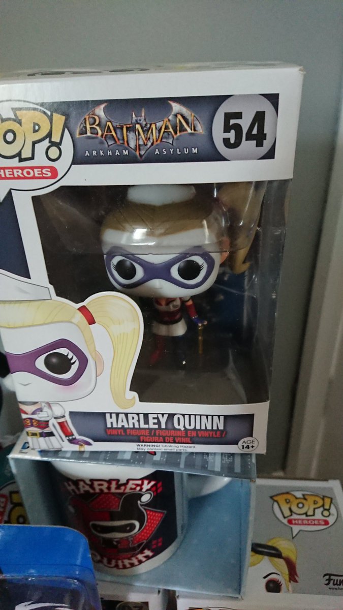 My new edition to my harley quinn collection