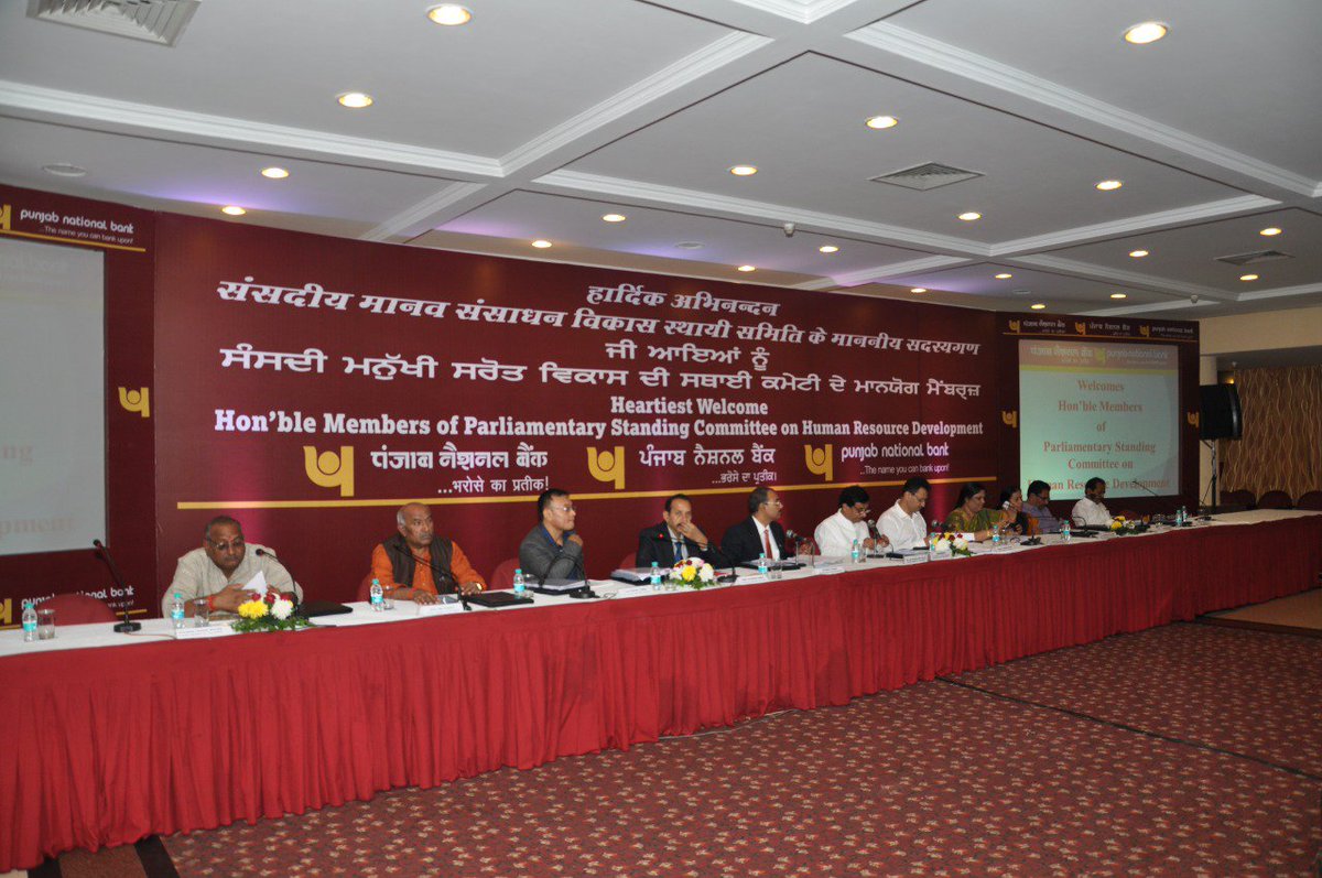 JBSemg's tweet photo. Parliamentary Committee Meeting for #PNB with over 26 Members of Parliament present in #Chandigarh #MP #EventManagement https://t.co/bWAeVa1hvg