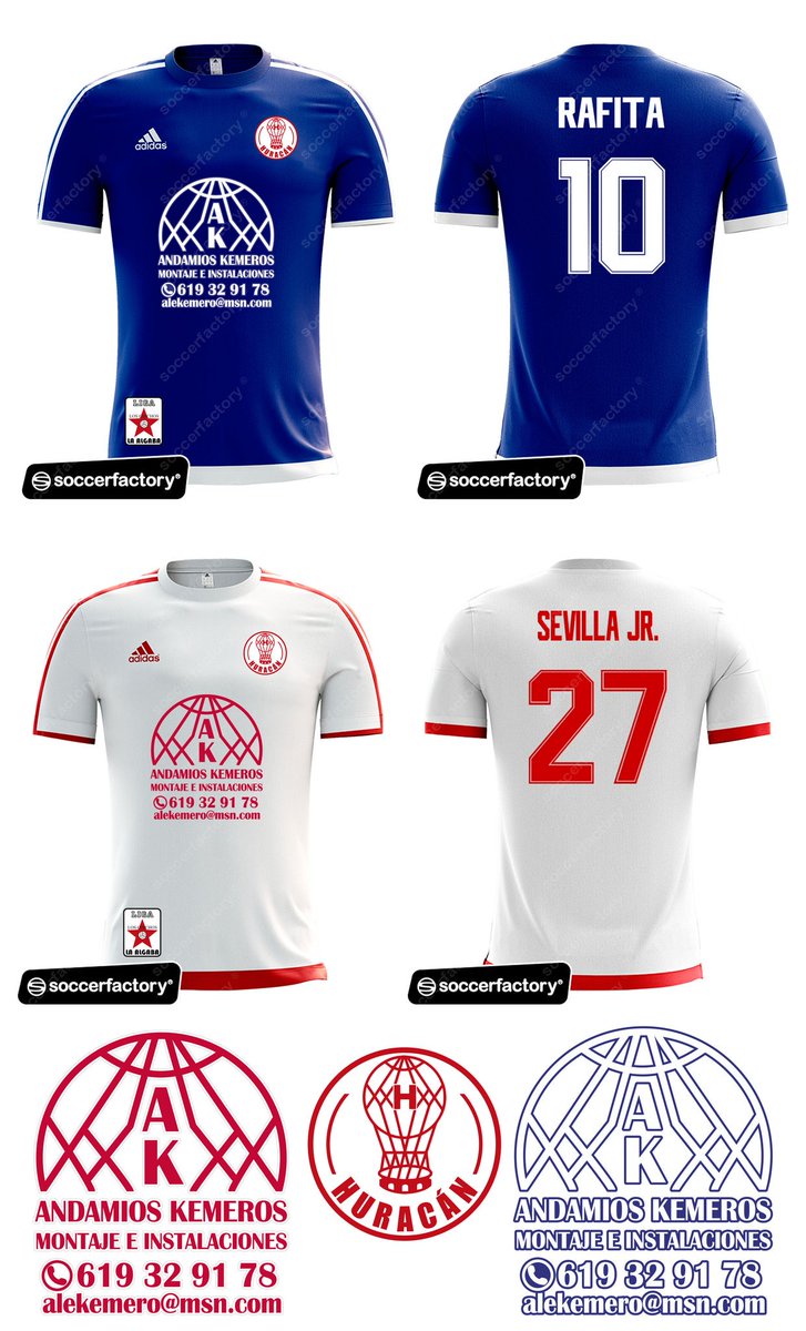 F7Huracan's tweet photo. Equipación jugador y portero para la temporada 18/19 @ligachichos https://t.co/z36SmF3VfL