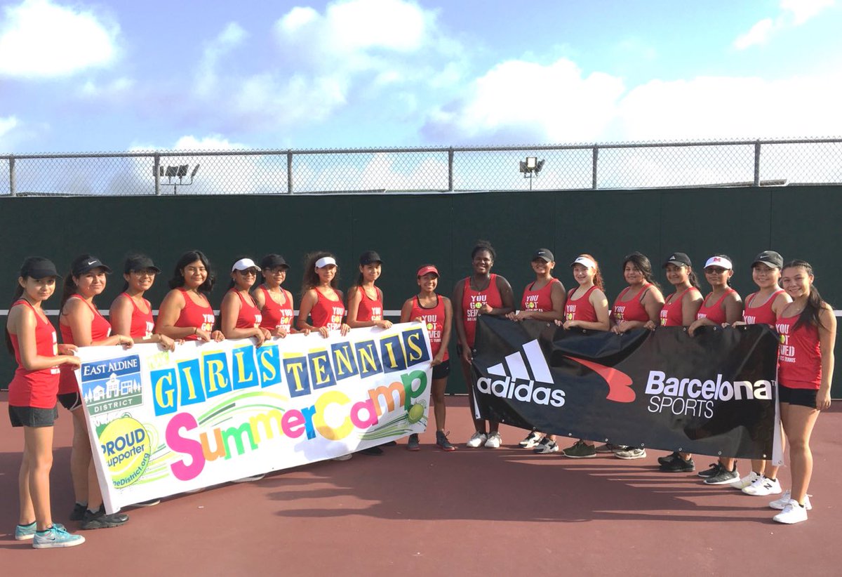 Mernie226's tweet photo. #EastAldineDistrict Girls Tennis Summer Camp #MacArthurHigh 2018 https://t.co/oPiqePjvFG