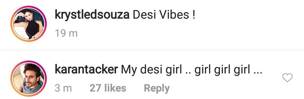 pariloveskryan's tweet image. Yes yesss ! YOUR DESI GIRL 😍😍
#Kryan