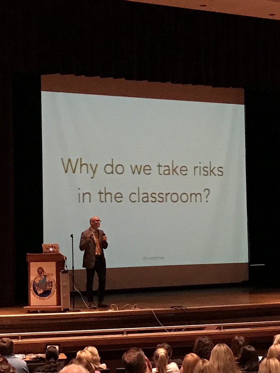 KristinaDemoss's tweet image. It’s easy to do what we’ve always done but we need to make school amazing! Ts and Ss deserve it- be a maverick! @jmattmiller #ditchthattextbook #simplycreeds
