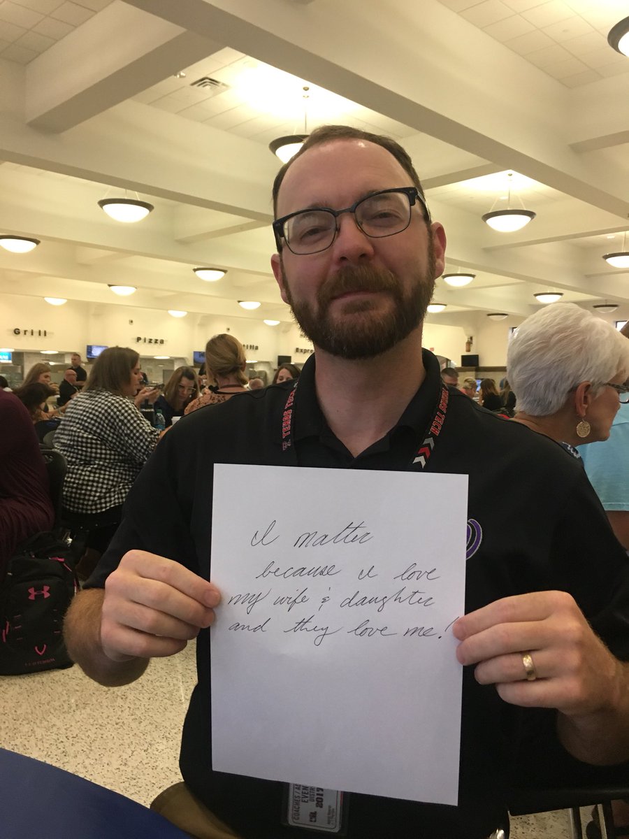 MrsU_SCW's tweet photo. @SmylieWilsonMS 

#WHYYOUMATTER https://t.co/VsbvhzKURH