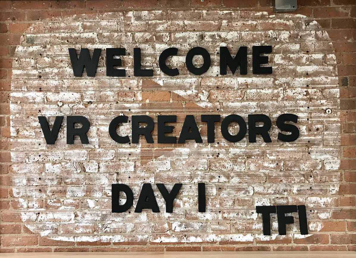 TribecaFilmIns's tweet photo. It’s today! 
Tune in for behind the scenes and great content from the Immersive Film Program #VRLab. 
#TFIinteractive https://t.co/3vyroNzedR