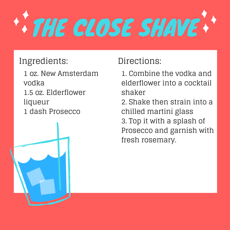 We've had fun sharing these summer cocktail recipes with you all, and we hope you've enjoyed it too! Now for our final recipe, The Close Shave... #RedTeamSummer