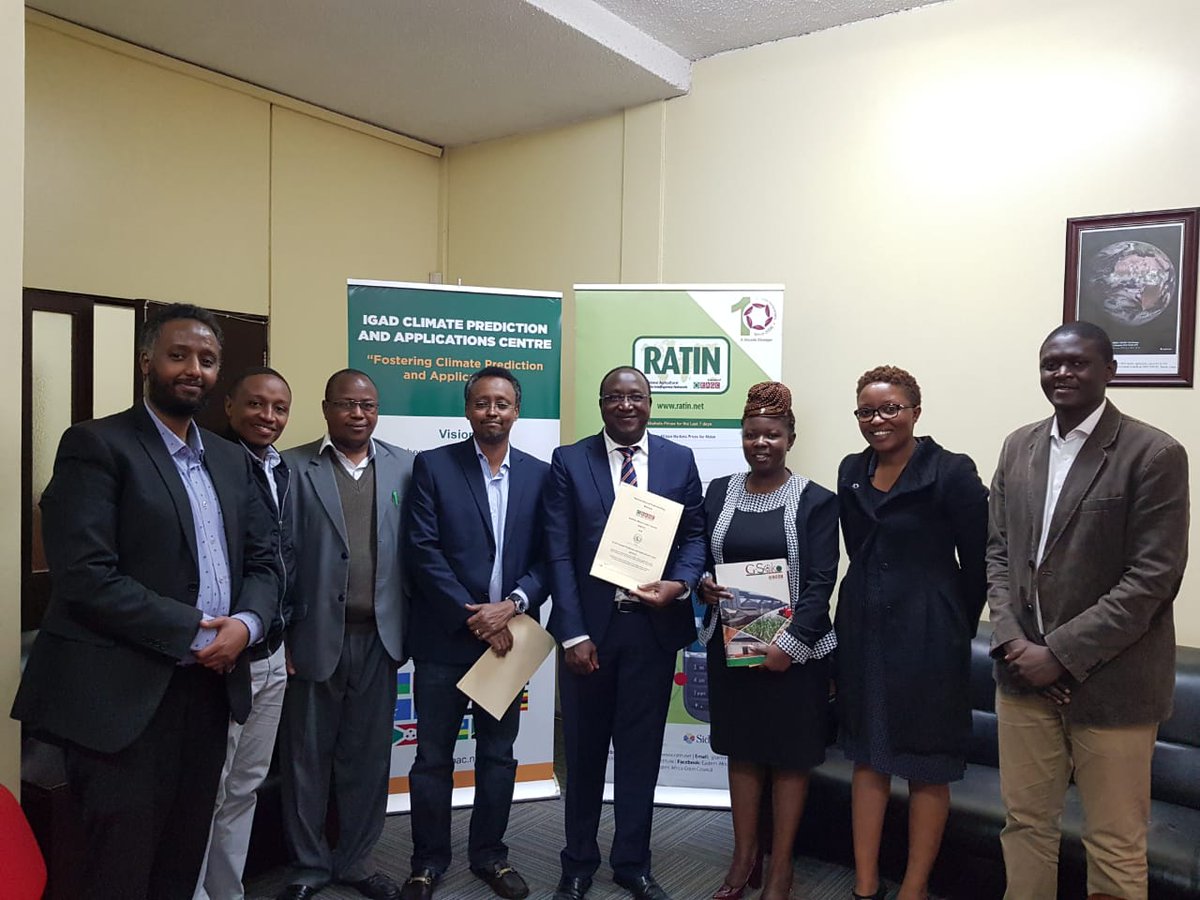 kemucie's tweet image. In the news @icpac_igad formally collaborates with @EAGrainCouncil. This is big. A merger of grain information and climate information. How is the grain volume in trade, what are the predicted climatic conditions? Do we sell or buy? Plant or not? #sciencebaseddecisions