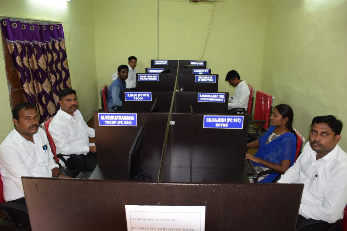 spsircilla's tweet image. Rajanna Sircilla police IT CORE team. "Technology based policing" #sircilla #sircillapolice @TelanganaDGP @KTRTRS
