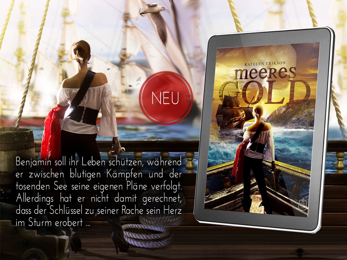Holt euch diese wundervolle Lovestory auf tosender See von Katelyn Erikson!

"Meeresgold: Versprechen der See"
Kindle: buff.ly/2LGNBll