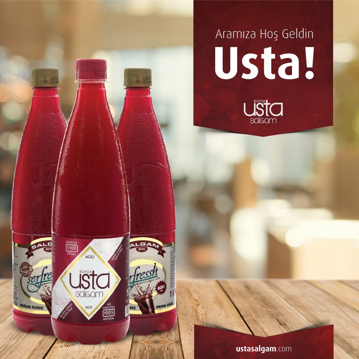 Hakiki Adana Şalgamı ustalık ister, emek ister, geleneğe saygı ister! Gerçek şalgamın lezzetine varmak isteyenler ise Serfressh’ten Ustalık Eseri Usta Şalgam içer!
Aramıza hoş geldin Usta!
Detaylı bilgi için; ustasalgam.com

#ustasalgam #salgamınustası #salgam #usta