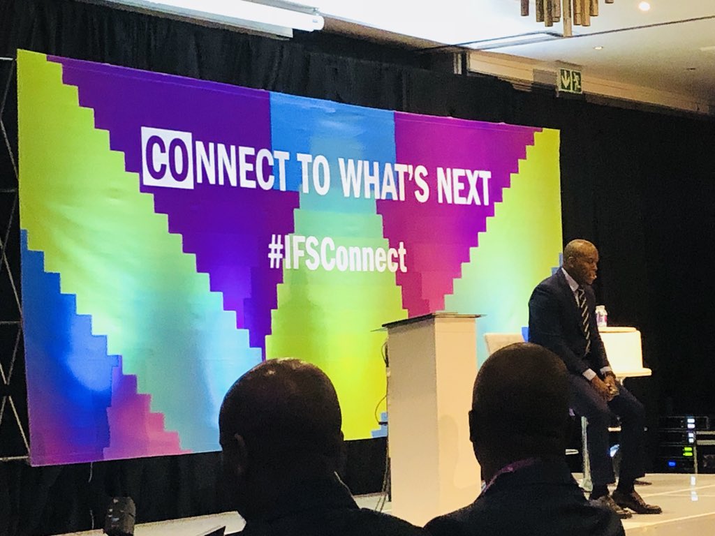ThaboNdlela's tweet photo. 82% of @IFSworld customers have saved money by using @IFSworld solutions. #IFSConnect. @VusiThembekwayo https://t.co/xpKTKWO230