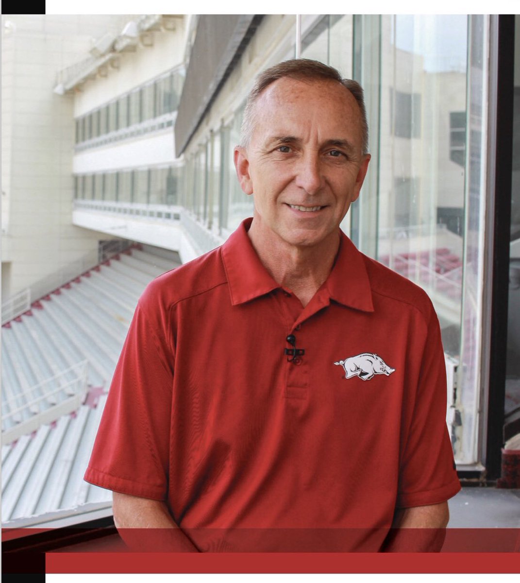 Our next In Good Company is all about John George- the voice of the Arkansas Razorbacks. Tune in tonight @ 6 on Channel 5 and then grab a Celebrate to read on! 🐽