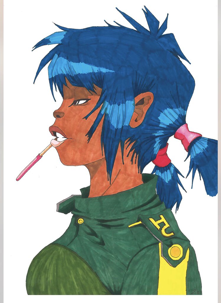 —:::::::-Noodle Remix-:::::::—
.
#HummbleChaos
.
#gorillaz #noodle #remix #noodlecosplay #art #drawing #micron #prismacolor #prismamarkers #artist #artforsale #artlife #artistsoninstagram #artwork #artlovers #artlife #anime #fanartwork #artoftheday #fanart #artshow #artgallery