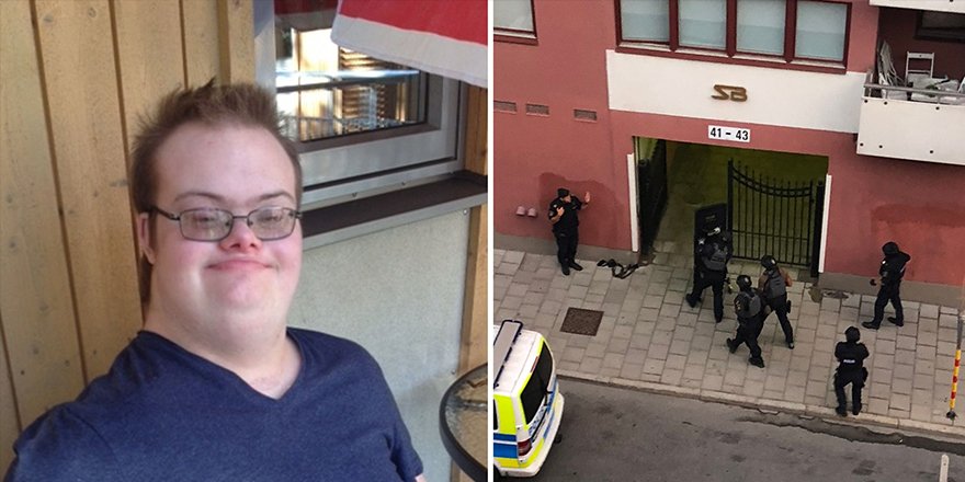 Expressen's tweet image. Eric, 20, sköts till döds av polis – hade Downs syndrom och rymde hemifrån med leksakspistol • Mamman: ”Det går inte att förstå”
expressen.se/nyheter/brotts…