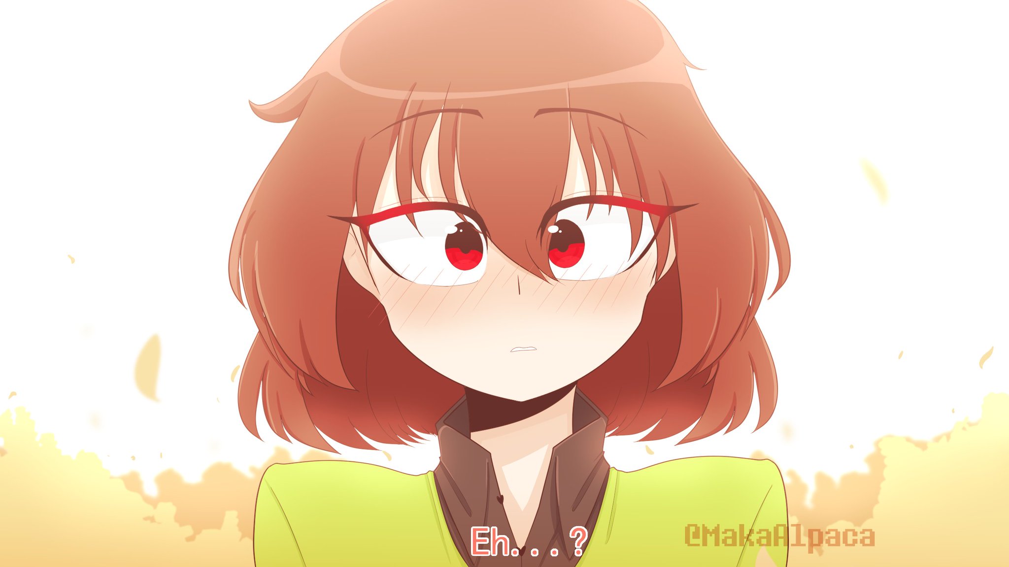 Maka ˖° On Twitter Undertale Chara A Fake Anime Screenshot I 