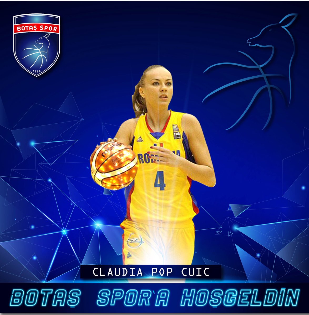 HOŞ GELDİN CLAUDIA POP CUIC  👏

3 ve 4 numaralı pozisyonda oynayabilen Claudia Pop Cuic ailemize katıldı.

<a href="/ClaudiaM_POP/">Claudia Cuic</a>’ a BOTAŞ Spor ailesi olarak başarılar dileriz. <a href="/EuroCupWomen/">EuroCup Women</a>