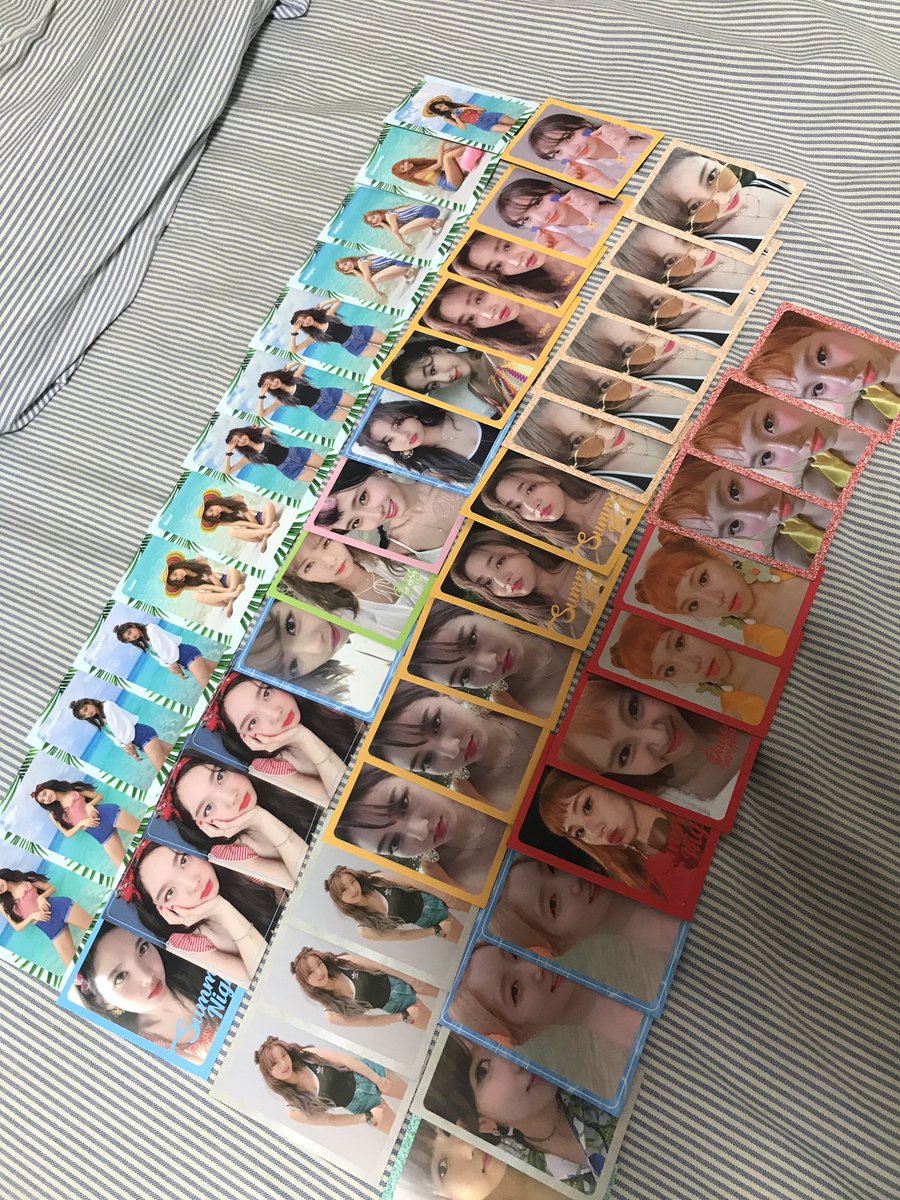 t_127_nctzn's tweet photo. TWICE トレカ交換希望🙌
譲)画像1枚目
求)画像2枚目のハートのついてるもの
郵送のみでお願いします🙇♂️
#TWICEトレカ交換 #twiceトレカ交換
#SumerNights #WhatIsLove https://t.co/v9EcMVLzzi