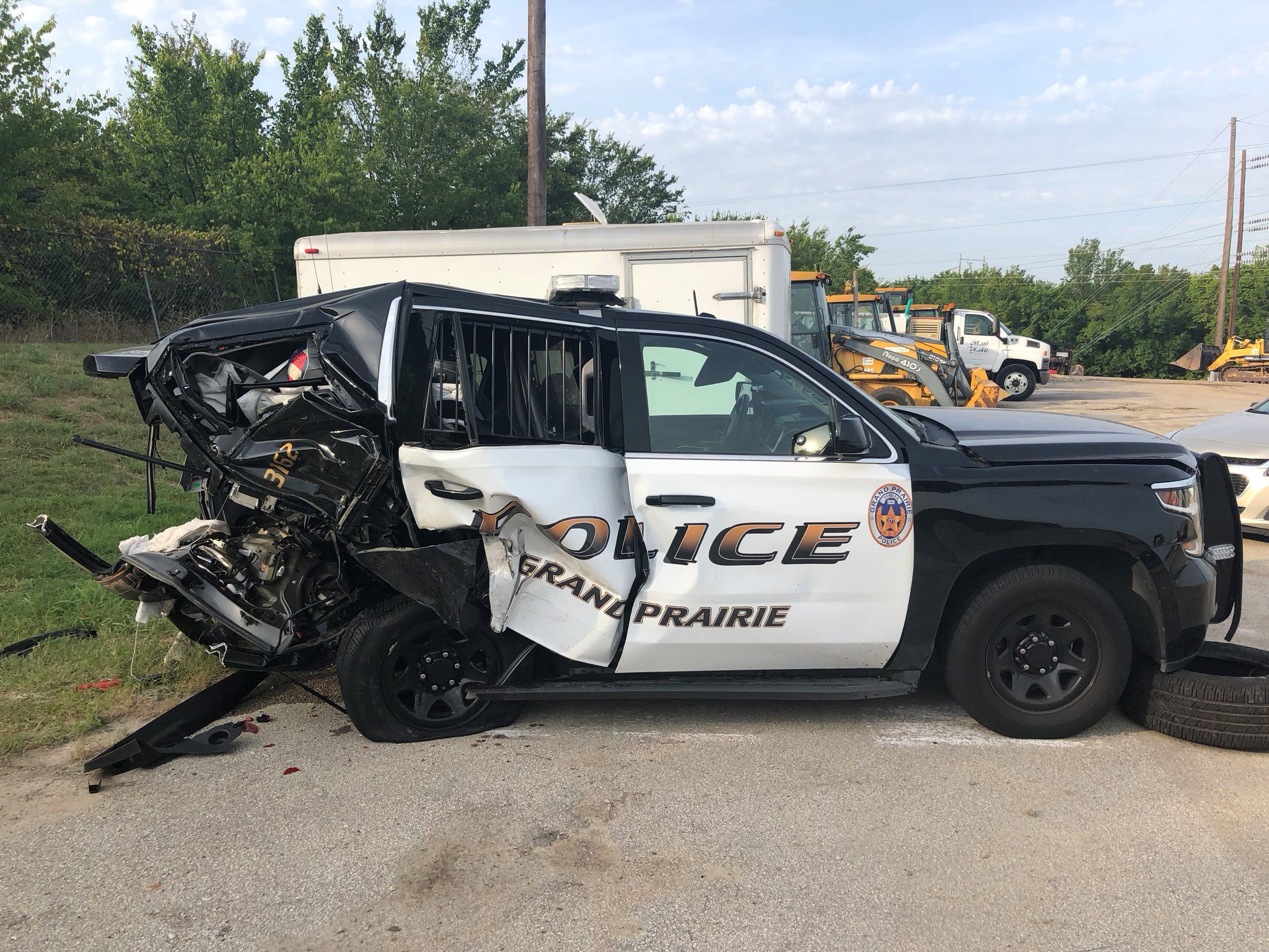 Grand Prairie Police on Twitter "Luckily, the officers were not inside