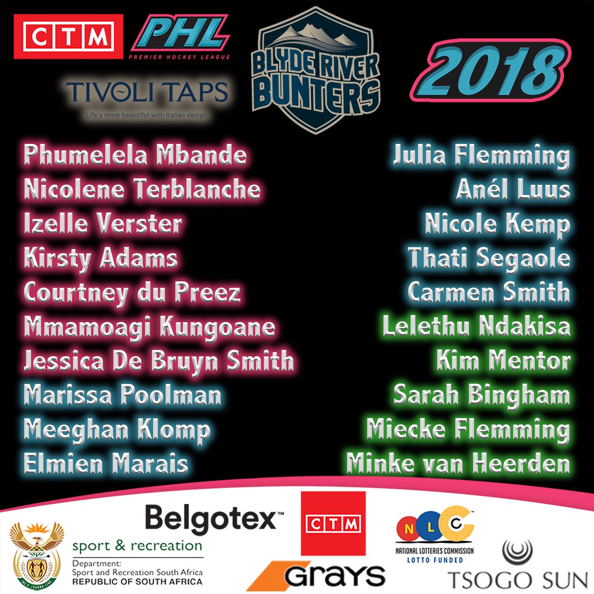 The <a href="/BRBuntersPHL/">BlydeRiverBuntersPHL</a> as picked by <a href="/mkeet10/">Marcelle Keet</a> for #PHL18