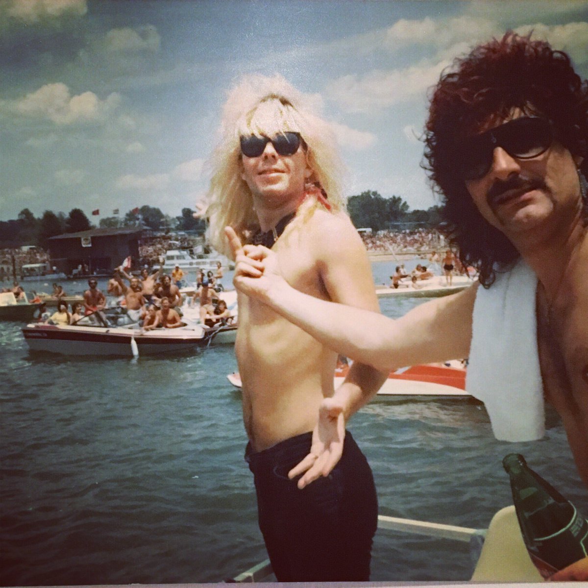 Somewhere In Tennessee 1985 w/ <a href="/carmineappice1/">Carmine Appice</a> @henzerheap #TBT #KingKoibra  smarturl.it/SwedenRockLive