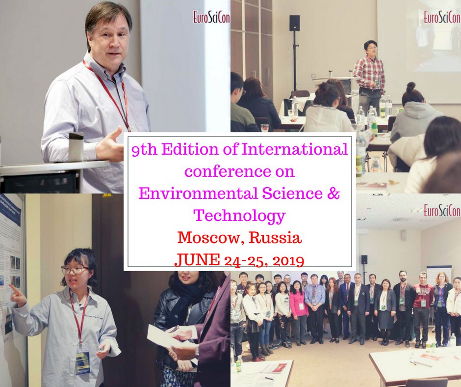 GilesZara's tweet image. For more speakers  and for more updates of the conference: environmentalscience.euroscicon.com     
Abstract submissions are open now,book your slots as soon as possible #environmentalscience #climatechange #environmentalscienceconference #moscow #russia