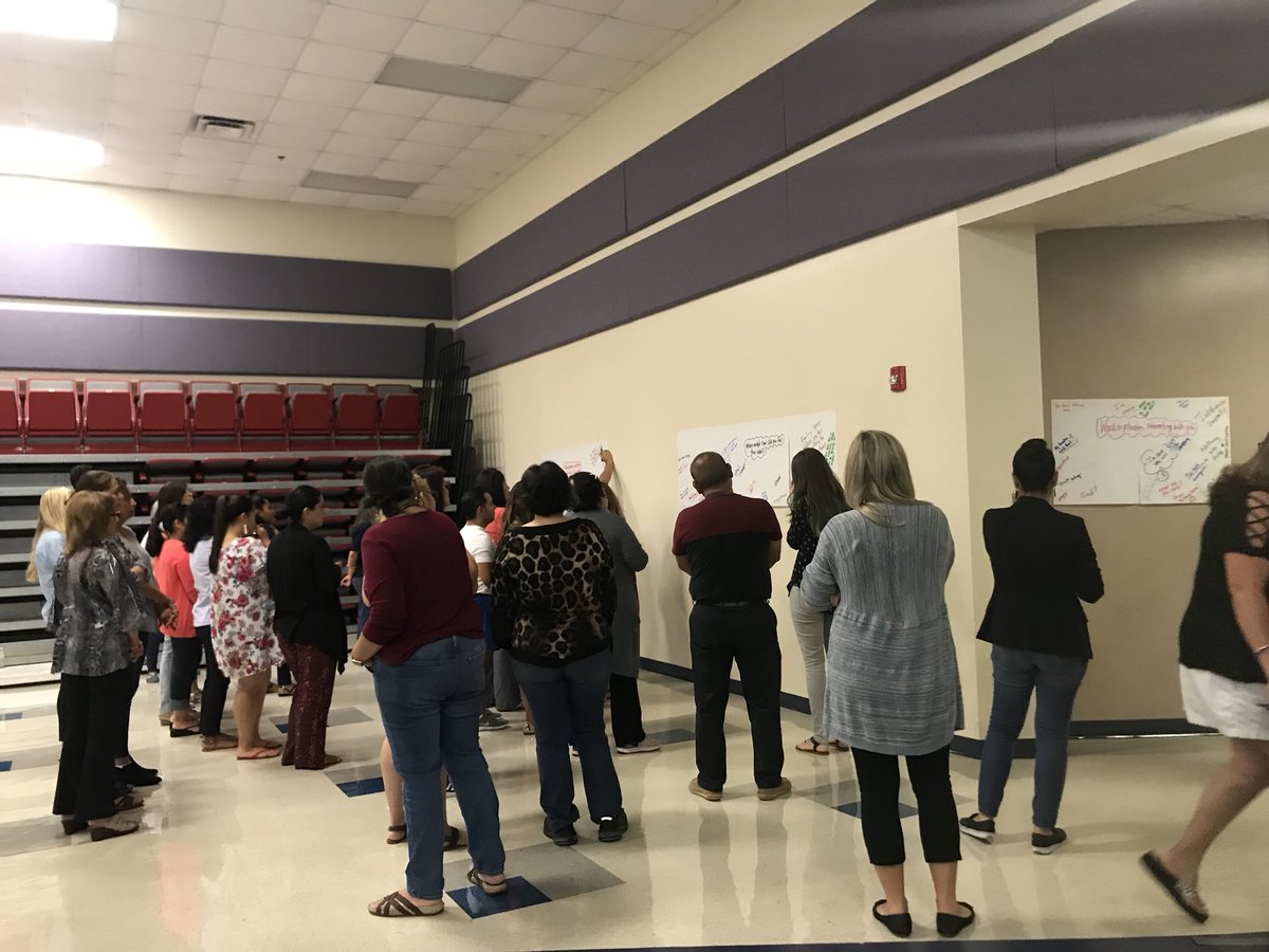 jogabby's tweet photo. Powerful conversations about equity, biases, sharing stories, taking action. #ahisdlanguageprograms #EquityisHope #chalktalk @AHISD #TakeAction https://t.co/1u9gdy9MIC