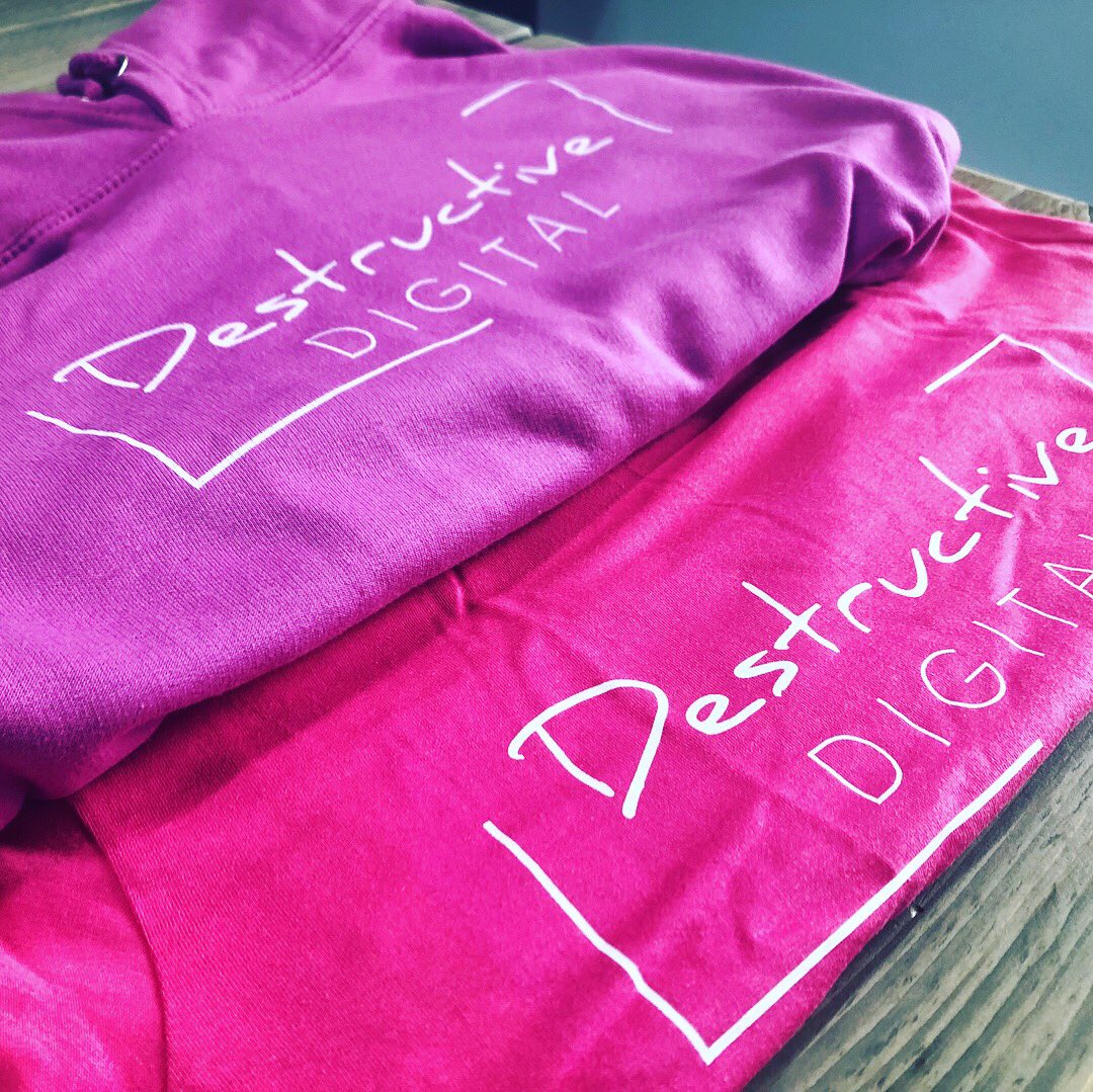 We’ve made it easier for you to find us at events, just come and talk to the people in pink about anything #digital 💥