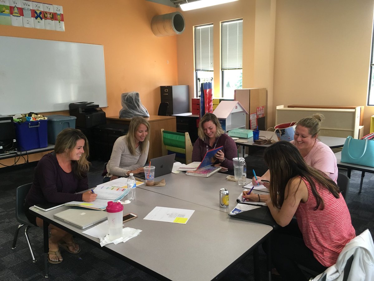 KwithMrsDay's tweet photo. Kindergarten teachers are busy planning for next school year! @MonarchAnnAACPS @EcesrAacps #ecejoy #collaboration #kindergarten @AACountySchools https://t.co/wH16stW1vq