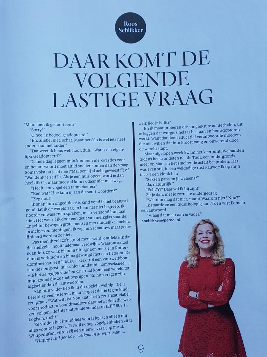 cecilewinkelman's tweet photo. beetje laat de zaterdagkrant en bijlage gelezen #lekkerzomerindeachtertuin tranen van het lachen bij @roosschlikker https://t.co/LqWRXDEJ2W