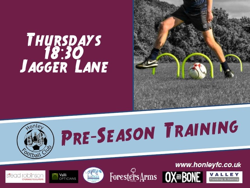 Our first team have a friendly this evening against <a href="/CumberworthFC_/">Cumberworth FC</a>, but for everyone else training is on as usual!