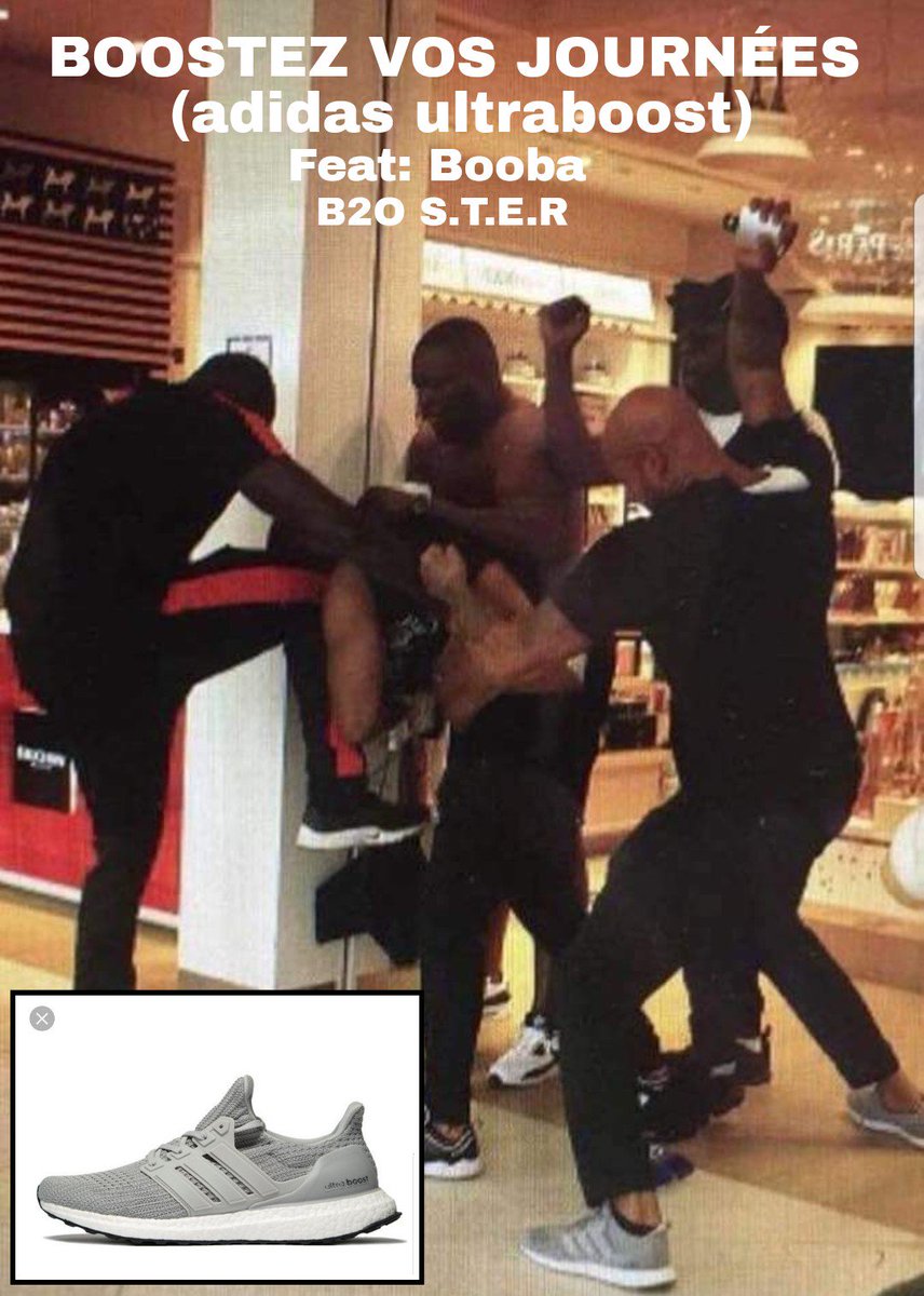 DexterSF3's tweet photo. #booba #boobaKaaris #BoobaVsKaaris #kaaris #Orly #aeroport #aeroportorly #sneaker #rapfrancais #Rappers #adidas #UltraBOOST #adidasultraboost #ParfumDeLaVictoire #Paris #France https://t.co/og5Jp5vN0a