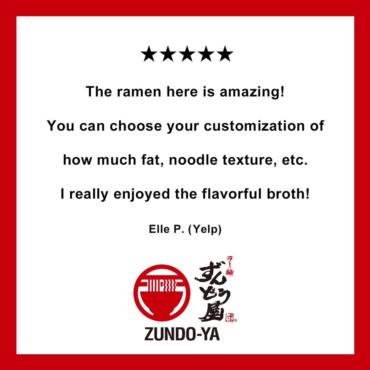 ramenzundoya's tweet photo. One of the advantages of our ramen is making your own ramen by the customization like the amount of fatback, noodle type and toppings!
Let’s try your ramen!

#ramen #ラーメン #newyork #zundoya #manhattan #yelp https://t.co/Jcd2iBUk7A