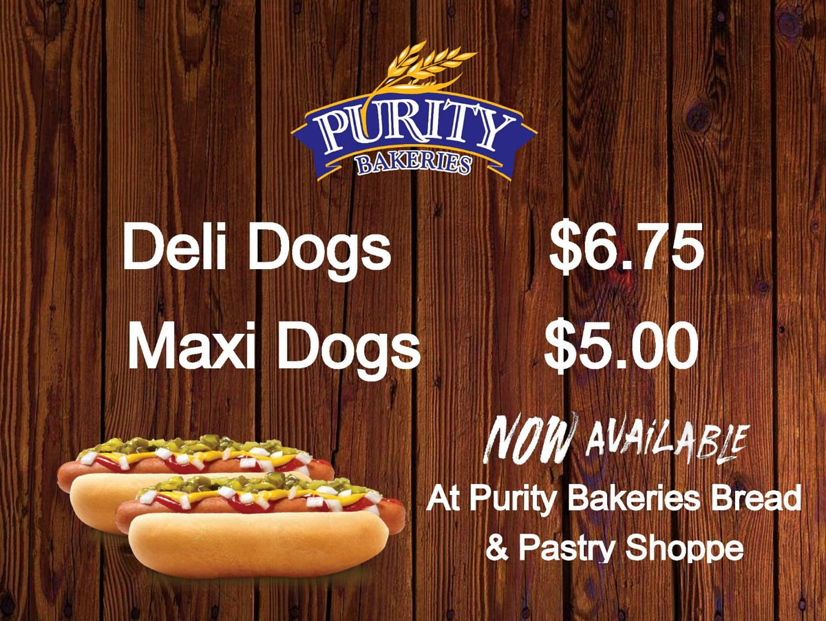 PurityBread's tweet photo. Anyone love hot dogs? π
#PurityFresh https://t.co/jZx3HDqkWo