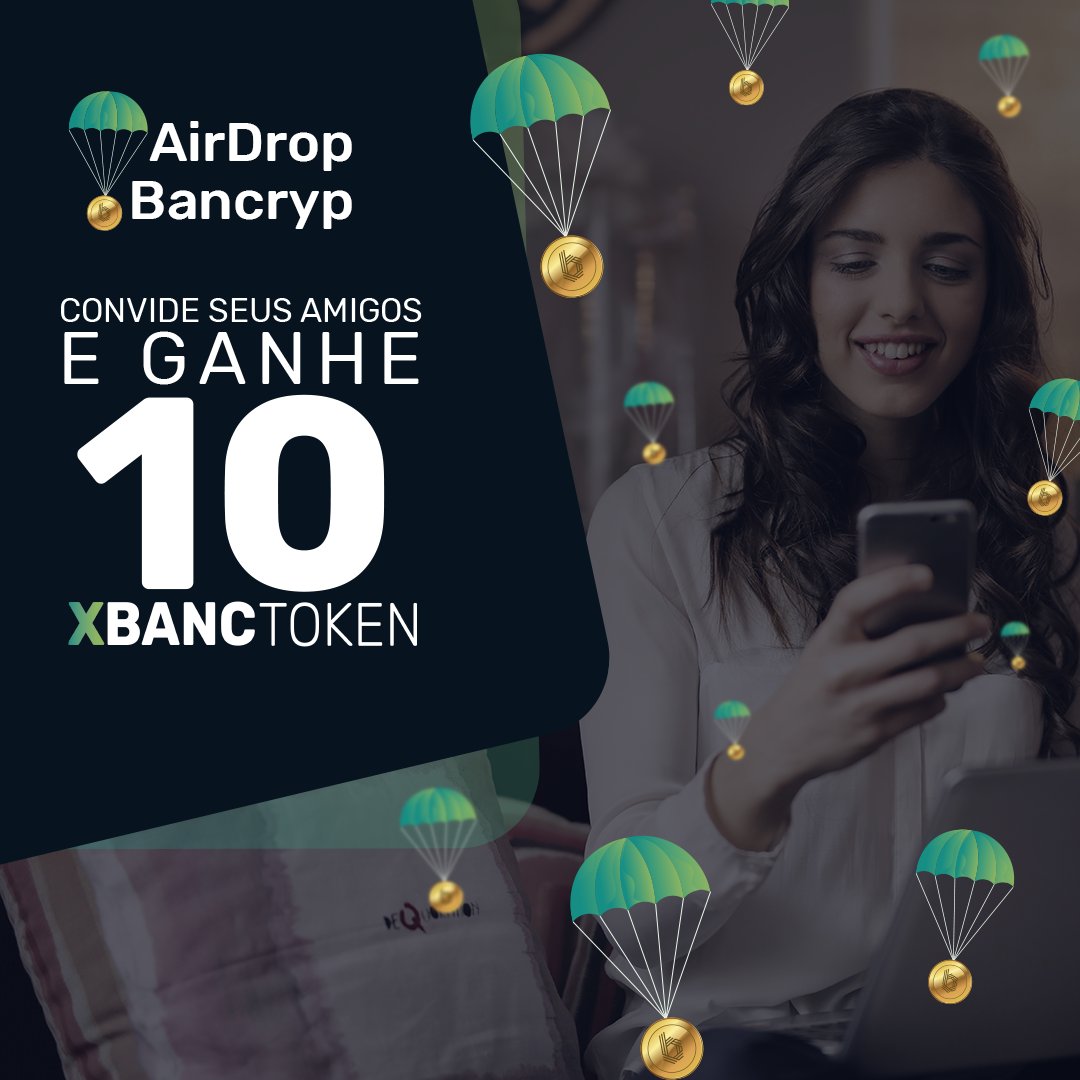 bancryp's tweet photo. Que tal presentear seus amigos e ainda ser recompensado por isso? Clica no link: https://t.co/9Ey92I4KZ1! Bem vindo ao futuro, nós somos a Bancryp! 😍🚀 #Bitcoin #Blockchain #ICO #Bancryp #Startup #Airdrop https://t.co/lpwj57v7BZ