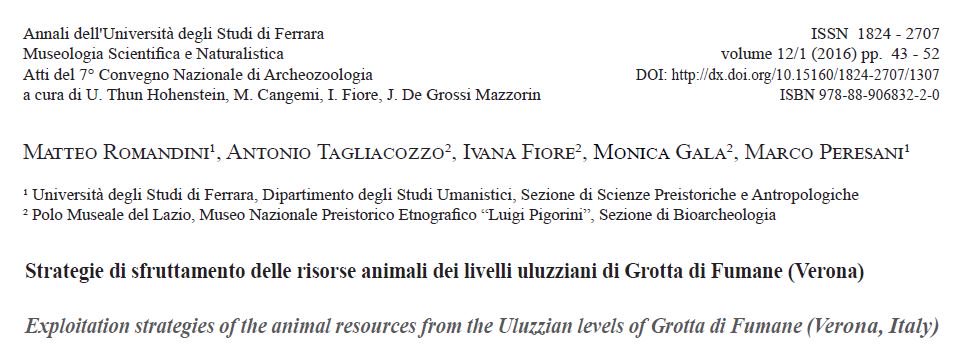 Grotta_Fumane's tweet photo. Exploitation of #animals during #Uluzzian A Romandini et al's article from AIAZ congress proceedings at https://t.co/mP4WaeOZdY https://t.co/JuSmEUZmCm