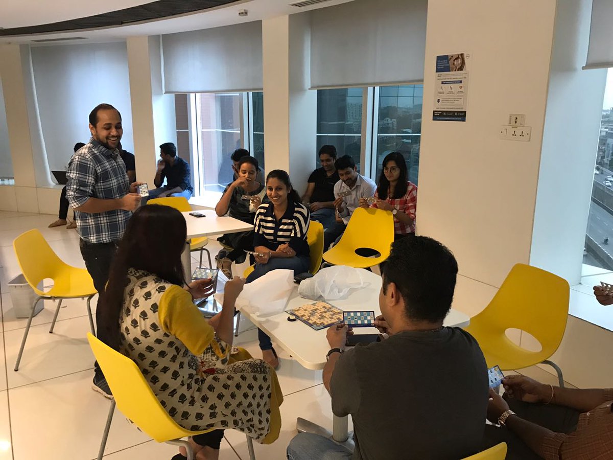 KumarEkagra's tweet photo. Fun in office, #Games #Tambola 
Cake Cutting #9yearsatDellEmc #Iwork4dell #IndiaCoEConsulting https://t.co/bY7muMUtqx
