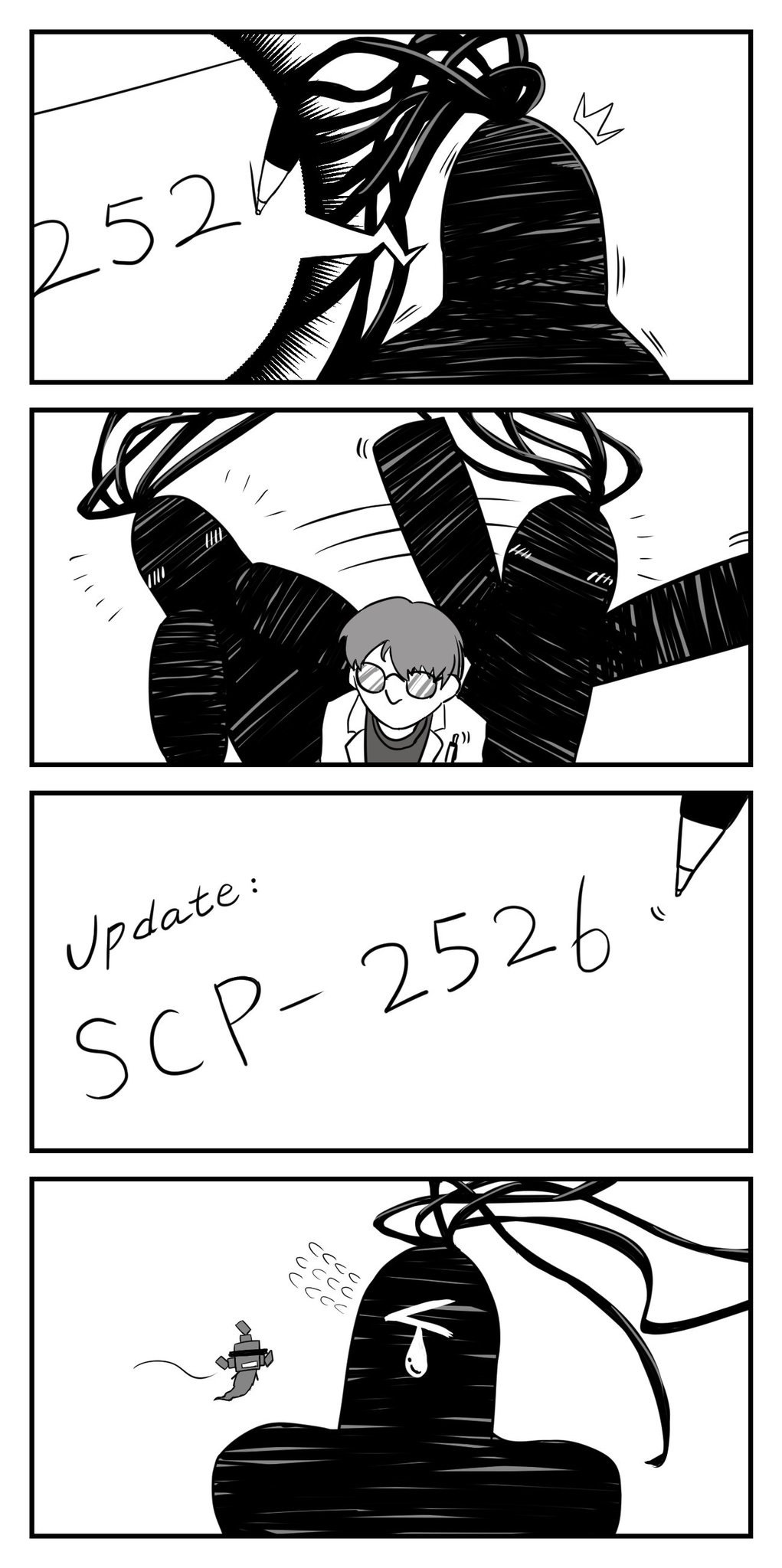 月讀 on X: おれの描いたSCP漫画をみてくれ(途中まで) SCP-1731-JP（空っぽの粘土像）   / X