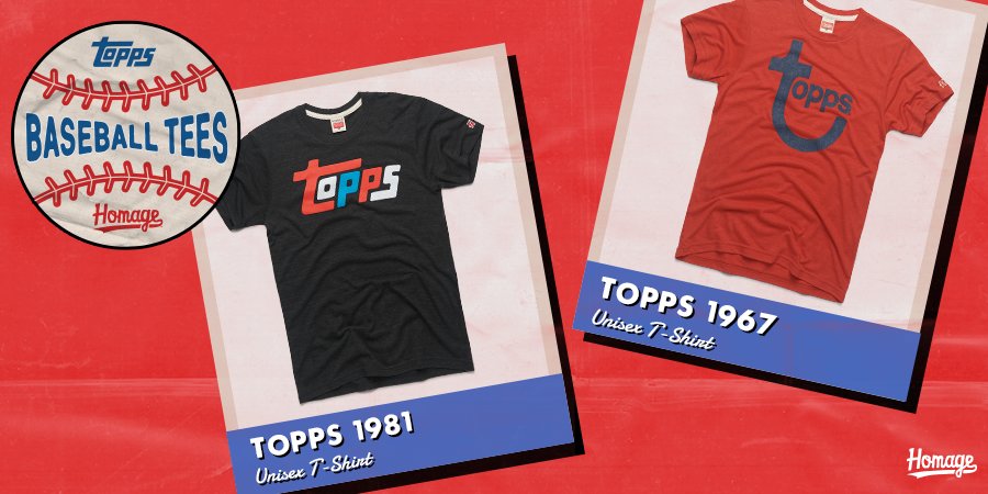 homage topps shirt