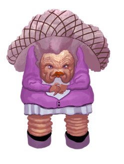 LittleBigPlanet's tweet photo. #LBPTBT: Nana Pud had a very different appearance in our early concept art for her before she put her face on prior to Sackboy's arrival to Stitchem Manor! https://t.co/cK7n2iMNY9