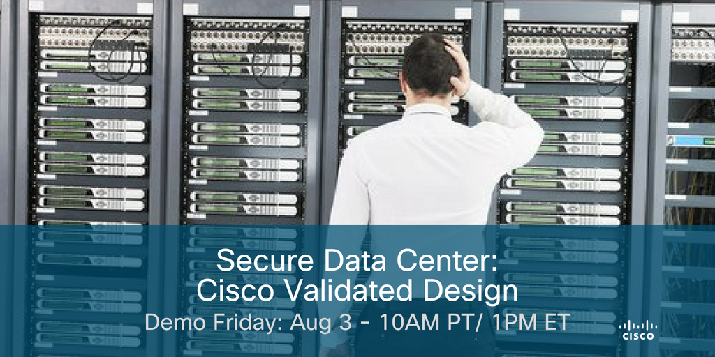 CiscoSecure's tweet image. Discover the Cisco Validated Design for #SecureDataCenter. Learn best practices for data center protection – comprehensively tested and documented by Cisco engineers to ensure faster, more reliable, and fully predictable deployment. Join us: cs.co/6011DsUmz