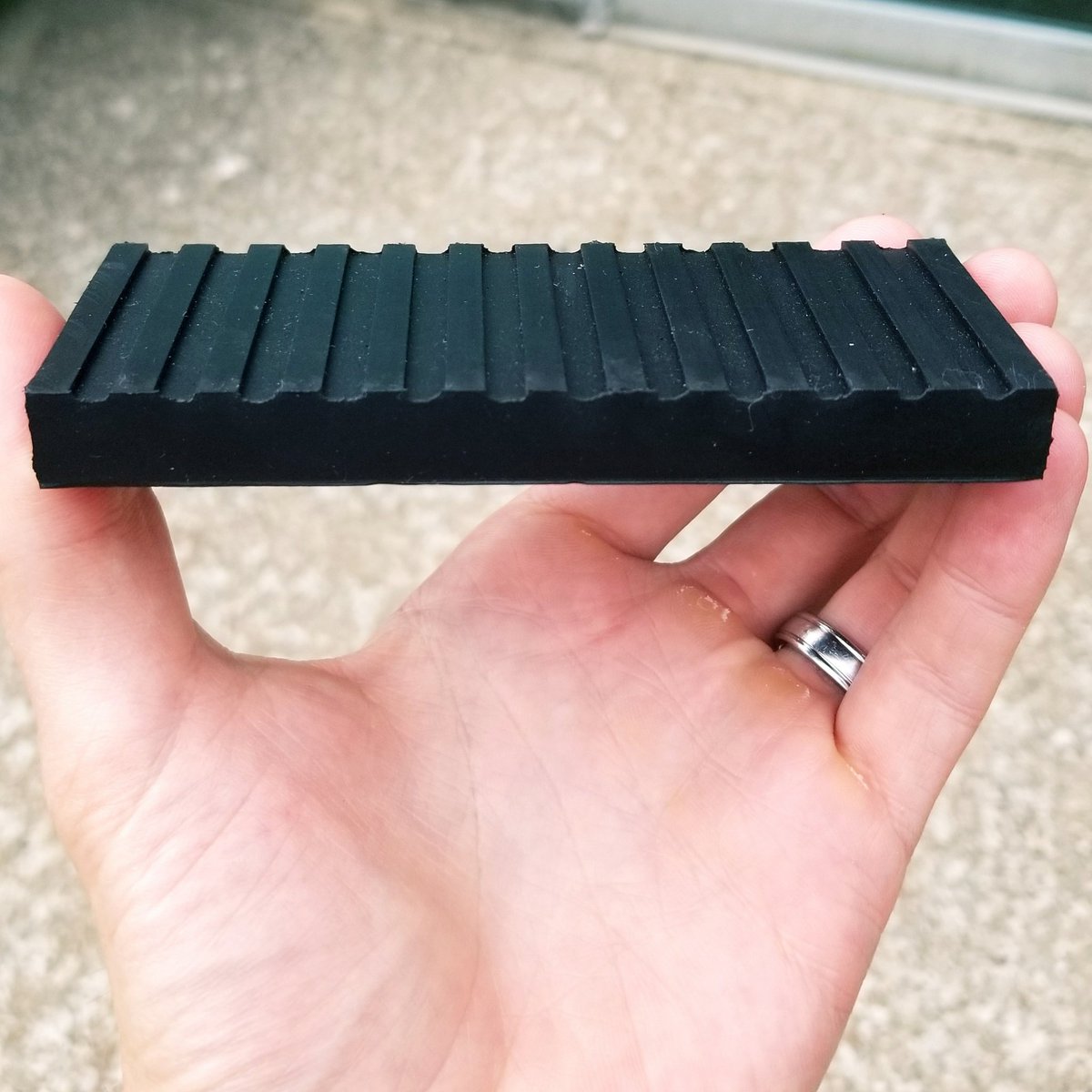 ErieRubber's tweet photo. This is the first sale we made. It's a rubber foot pad for a portable stand. Listening to the customer and finding creative solutions got the deal done.
#EriePA #rubberparts #customrubberparts
https://t.co/r0ZXpZFBAJ https://t.co/pCKsofy4NF