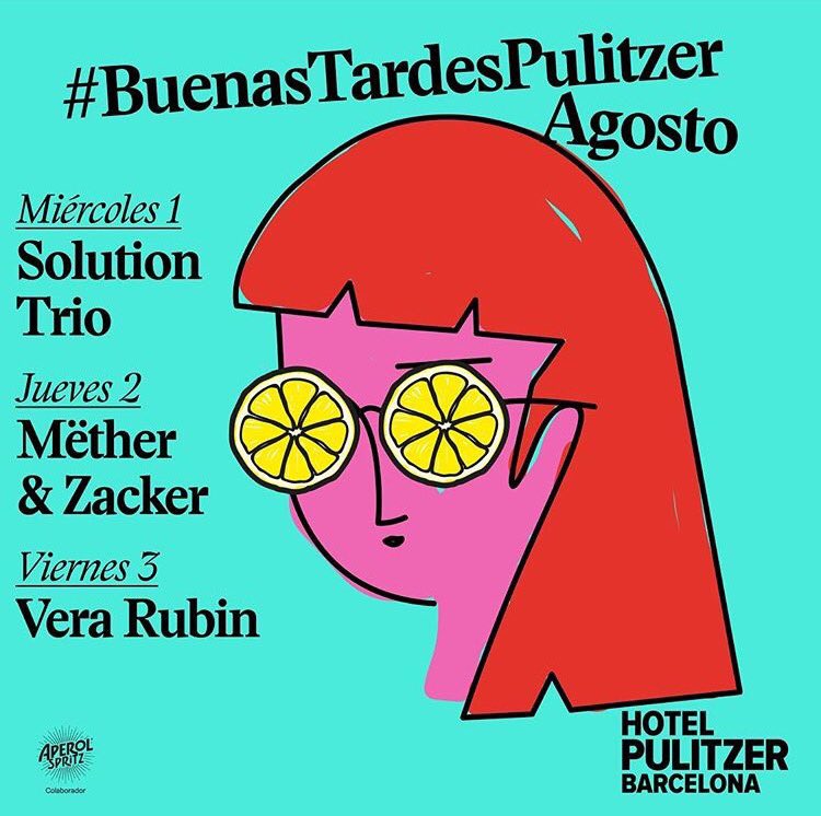 From 19h till 22h @PulitzerBCN