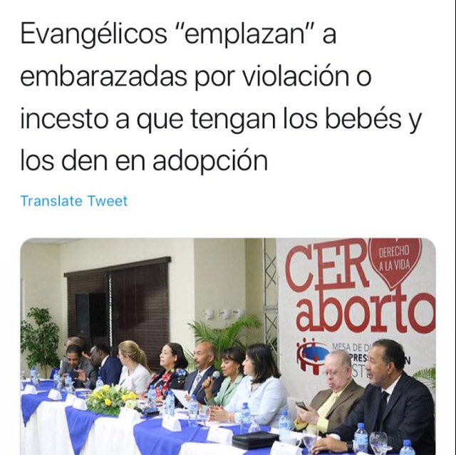 casadezion's tweet photo. Mesa del Diálogo y Representación Cristiana rechaza legalización del aborto en cualquier forma.
La Mesa de Diálogo y Representación Cristiana es una organización sin fines de lucro, representativa de la comunidad cristiana en el... https://t.co/op33R55NcQ https://t.co/USTpW4tFjp