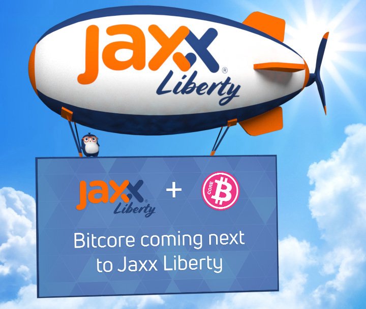 jaxx_io's tweet photo. ➡️ Coming next to the #JaxxLiberty ecosystem... our friends @Bitcore_BTX 🙌 #blockchain #cryptocurrency https://t.co/tRychNNoz6