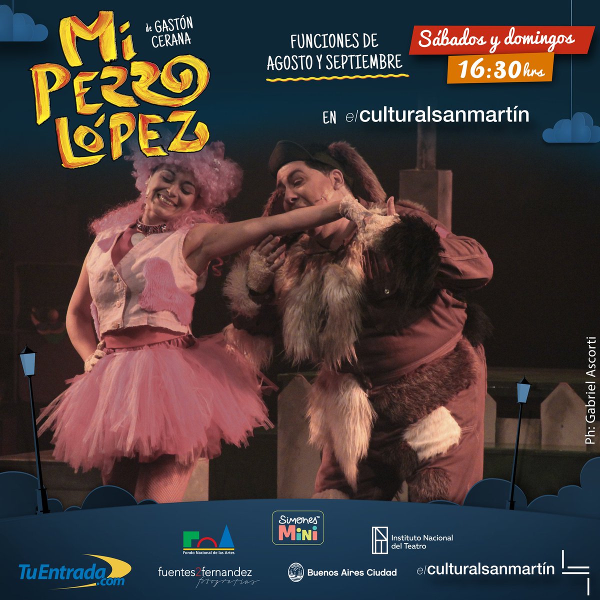 "Hablemos, pues, de tu fragancia Carolina Perrera"

Te esperamos los sábados y domingos en @elculturalsanmartin a las 16.30 hs!
Entradas a la venta en <a href="/tuentrada/">TuEntrada.com</a>