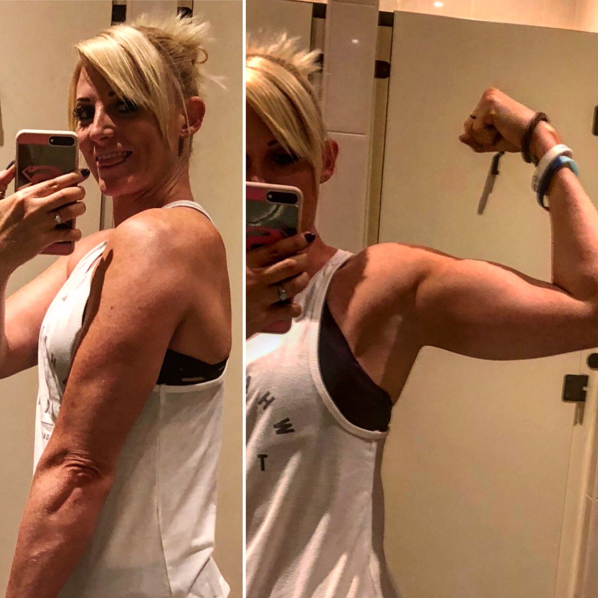 BavinPt's tweet photo. The gains are coming! #Biceps #triceps #sunsoutgunsout #gains #gaintrain https://t.co/7oJCEMju5j