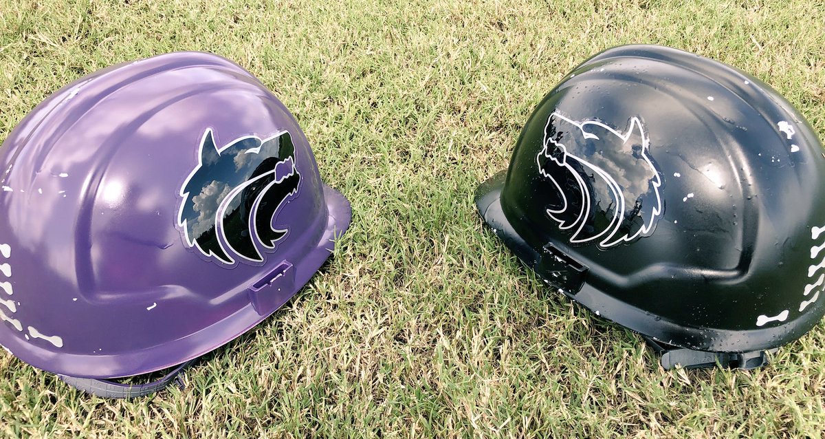 TC__Athletics's tweet photo. Whoโs gonna earn these bad boys today? #whoseitgonnabe @TCHSFB #purpleandblackallday #GoWolves #TCHSvsEveryone #bluecollarteam ๐บ๐๐ช https://t.co/29jdMuC2NH