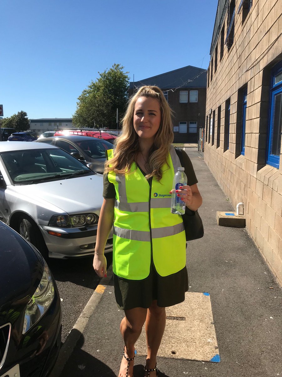 ⁦<a href="/PRGPublicity/">PRG Marketing Comms</a>⁩ ‘s Digital Marketing Manager ⁦@Miss_Jessica_B⁩ getting the tour of our newest client’s premises. First time in high viz :)