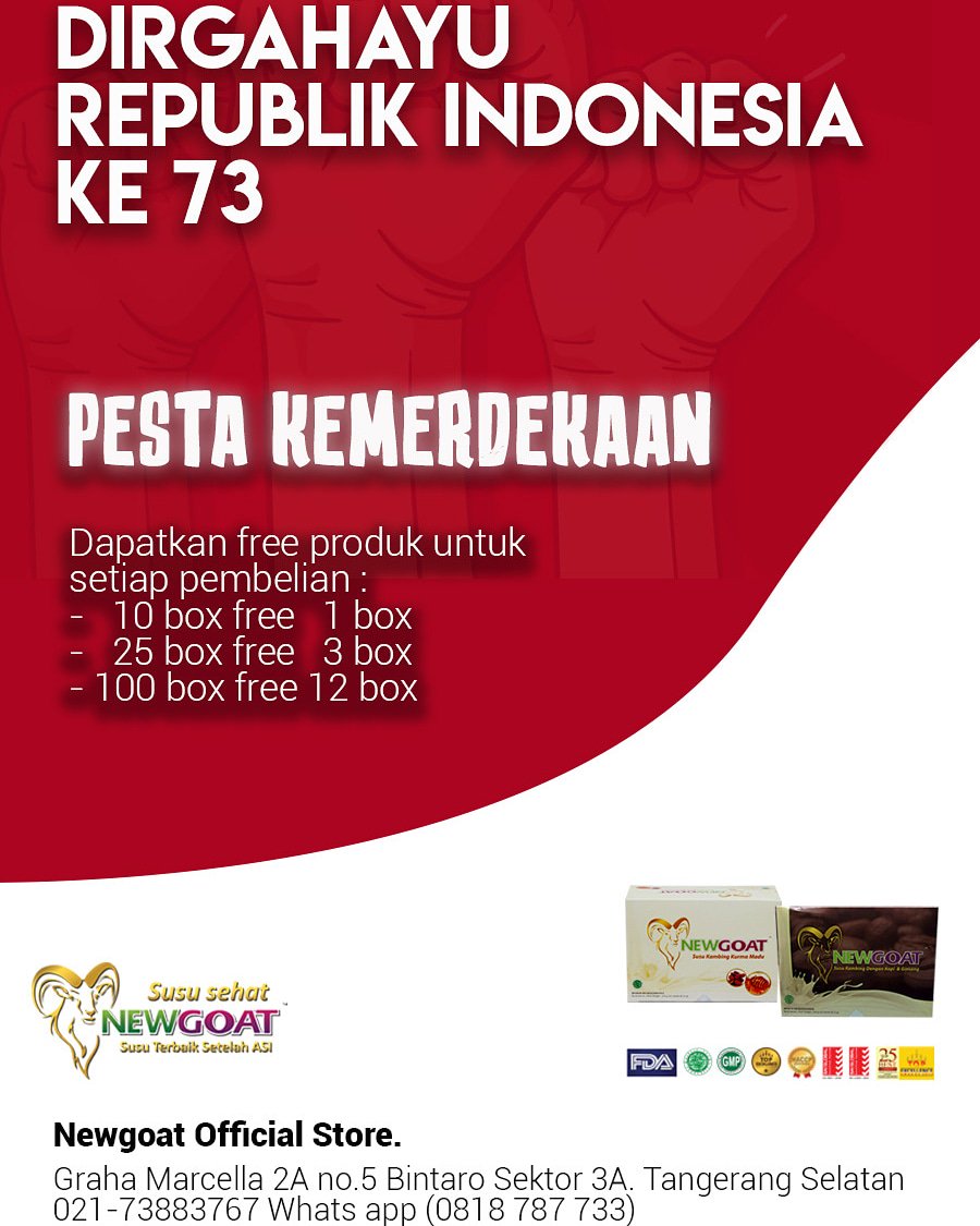 Grab it fast !!
#newgoat #susupremium #susuterbaiksetelahasi #berbagisehat #promo #sususehat