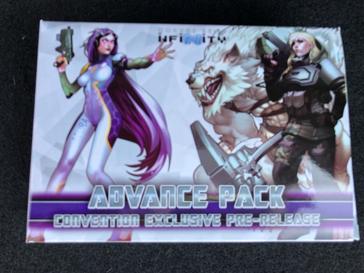 TheToshiStation's tweet photo. Awesome releases from the amazing @InfinityTheGame in their booth at #GenCon2108 https://t.co/PurcQklMTH