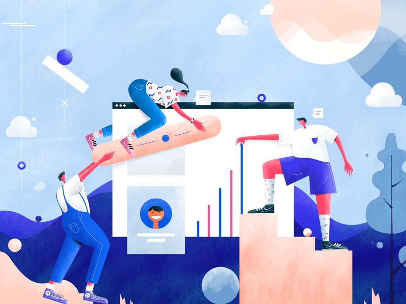 FreeUIDesign's tweet image. “UI Designers #2 - Illustration
by Tran Mau Tri Tam ✪” buff.ly/2AqGVT1